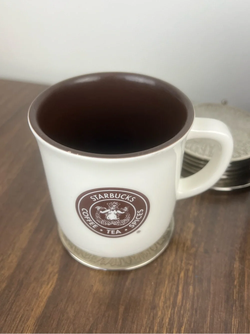 2010 Starbucks Coffee Mug Pike Place Market - Original 1971 Siren New Bone China